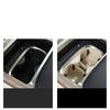 For ZEEKR 9X 2025 2026 Car Central Control Water Cup Protective Pad Silicone Anti-slip Pad Dust-proof & Anti-scratch Accessories