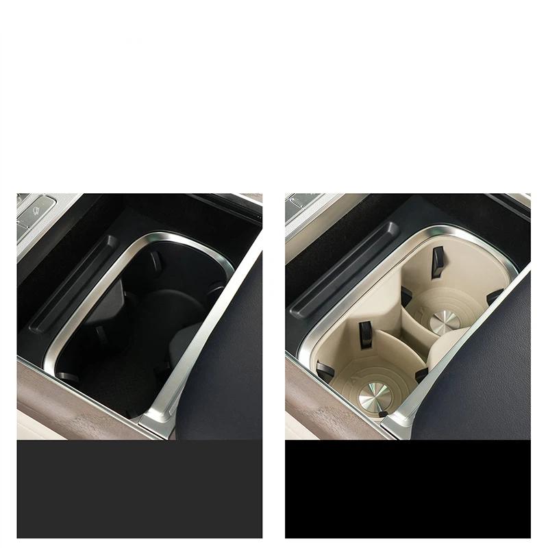 For ZEEKR 9X 2025 2026 Car Central Control Water Cup Protective Pad Silicone Anti-slip Pad Dust-proof & Anti-scratch Accessories