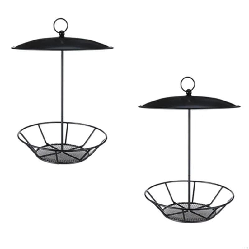 

CYCLI-Hanging Bird Feeder- Large Capacity Clear View Metal Construction Pack Of 2 Easy Installation For Garden Yard