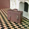 1Pcs 1:12 Scale Micro Dollhouse Miniature Retro Leather Box Briefcase Suitcase Model Toy Decoration For Doll House Accessories