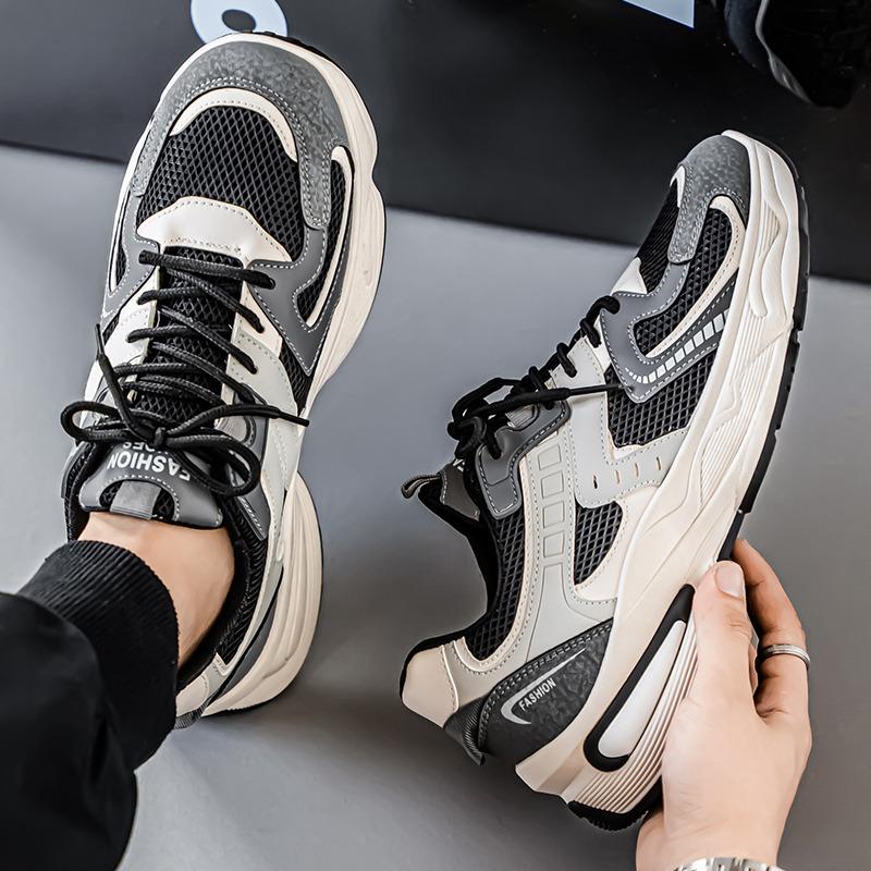 Hot Sale Cheap Summer Sneakers for Men Comfort Platform Men Athletic Shoes Lace-up Casual Sneakers Men Jogging Shoes Trainers