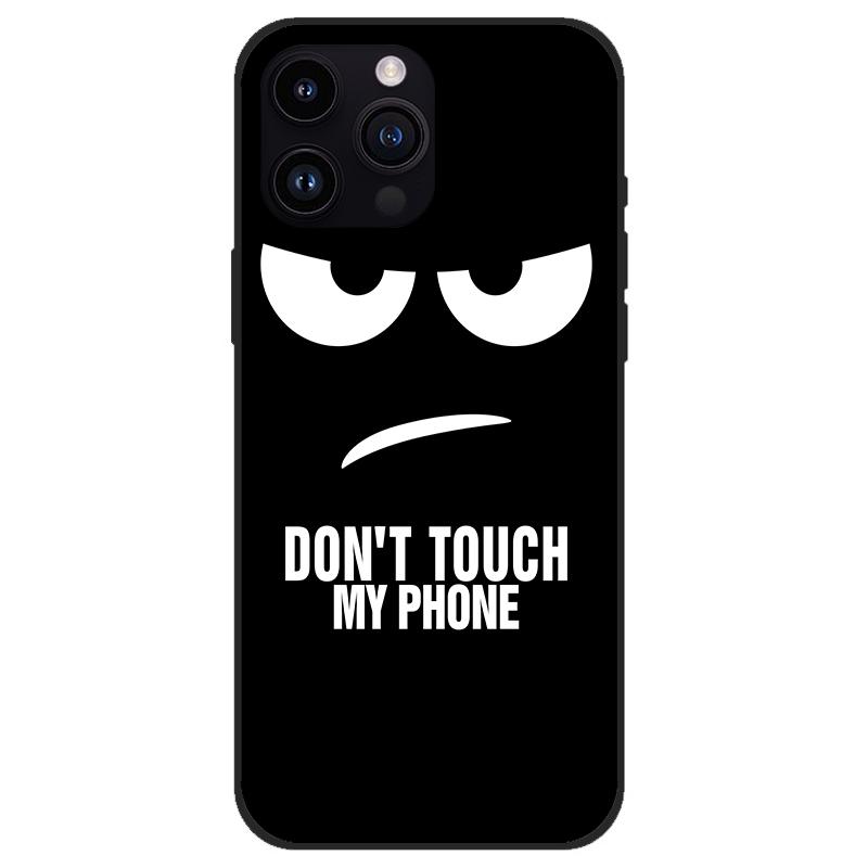 Cases For Apple iPhone15/15Pro/15Plus/15Max Unique Design Soft Silicone black Anti Drop Phone Cover For iPhone 15 Pro max