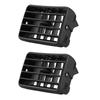 55063-35030 2pcs Black Plastic Car Front Center Dash Air Vent Grille Fit for Toyota Hilux LN145 LN146 LN167 Tiger 1997-2004