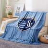 Sporting Kansas City Flannel Blanket, High quality Comfortable for All Seasons, Home Decor, Warmth and Comfort