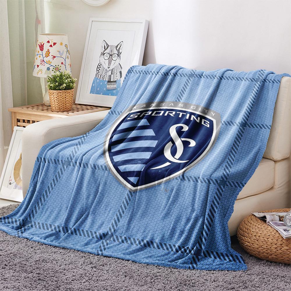 Sporting Kansas City Flannel Blanket, High quality Comfortable for All Seasons, Home Decor, Warmth and Comfort
