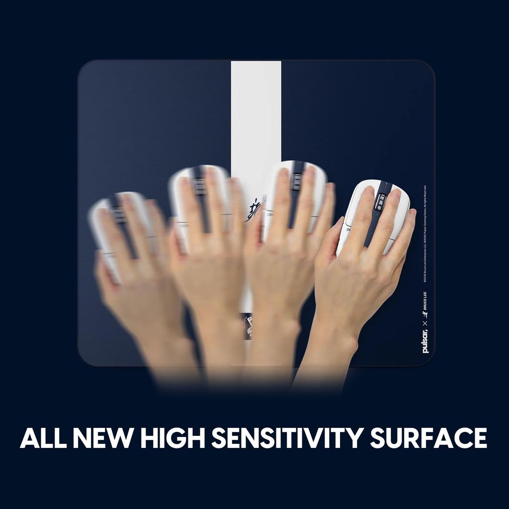 Pulsar Gaming Gears eSports Specification Gaming Mouse XL Bruce Lee 85th 49cm x 42cm x Bruce Pad, Size, Edition, 3.5mm (XL, Lee)