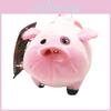 Waddles Falls Gravity Plush Toy Pig Cartoon Figure Decoration Gift Animal