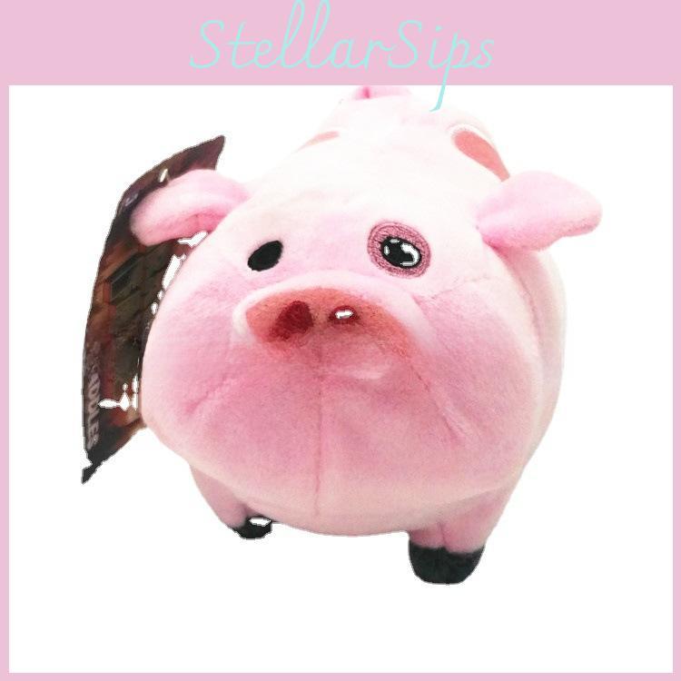 Waddles Falls Gravity Plush Toy Pig Cartoon Figure Decoration Gift Animal