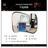 Japanese Ins Fashion Brand Light Solid Color Backpack Korean Girl All-matching Travel Casual Simple Schoolbag
