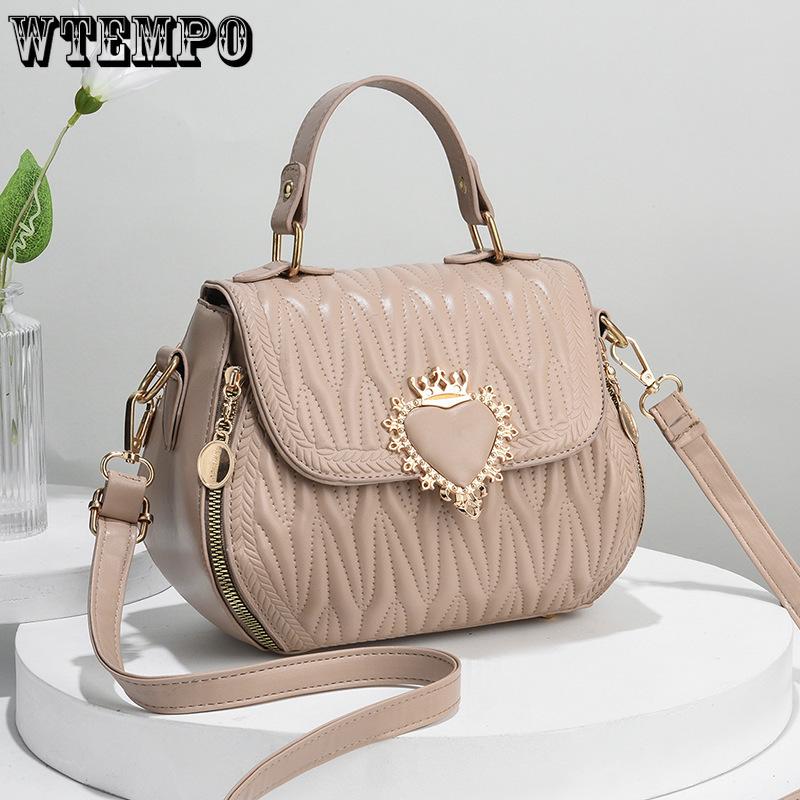 Women Shoulder Bag Soft Leather Small Bag Summer Hundred Texture Ladies Crossbody Bag Lightweight Women Bags