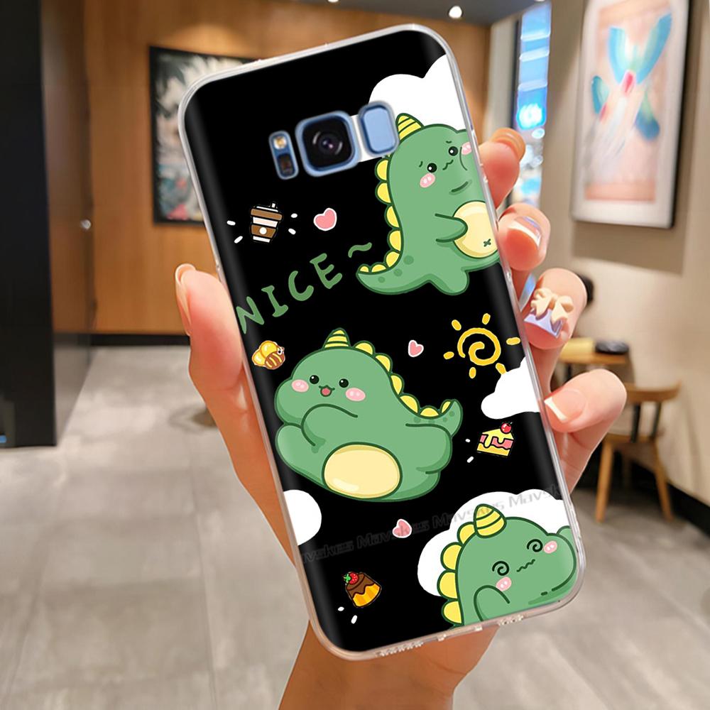 Case For Samsung Galaxy S8 Plus S 8 Phone Cover Cute Cartoon Cases Painted Soft TPU Coque For Samsung S8 S8+ Protective Fundas