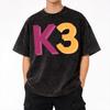 Amor Amor K3 Studio100 Meisjesgroep Merchandise Gewassen T-shirts voor Mannen Vrouwen Streetwear Hip Hop T-shirt Zomer T-shirts Korte Mouw