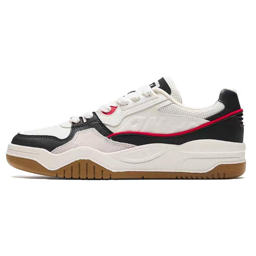 

New ANTA Slam Skateboard Shoes Men s Low top White Black 112348060-4 40.5