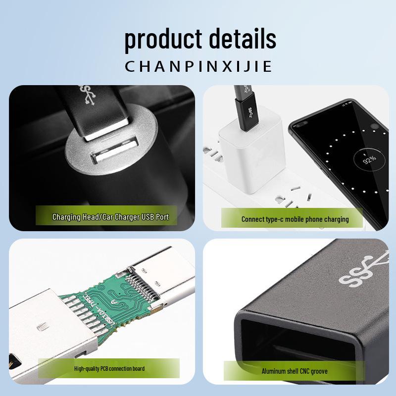 USB-C-Adapter für Laptop, Tablet und USB-Stick - Datenübertragung & Ladeanschluss