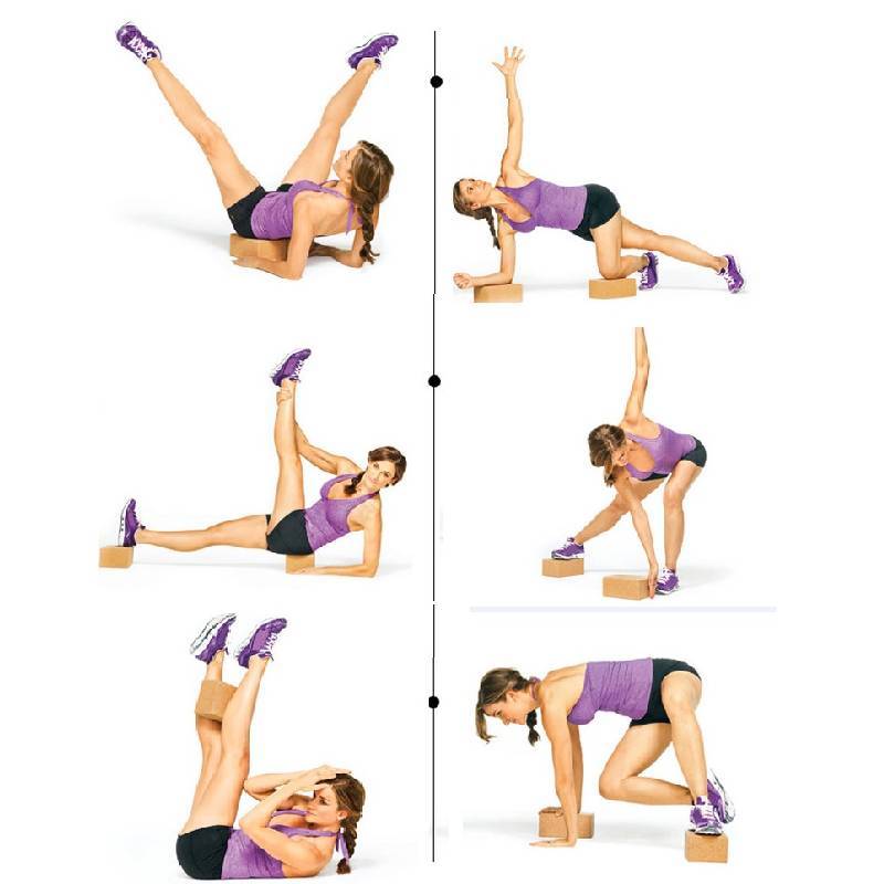 Yoga Block High Density Non Slip Support For Home Fitness And Stretching