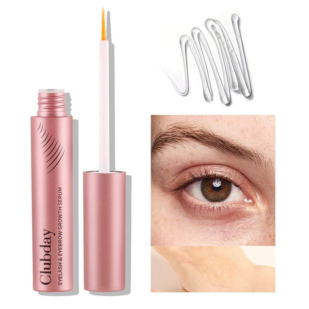Clubday Eyelash Growth Serum and Eyebrow Enhancer Natural Lengthening Thickening Eyelash Treatment Nourishing Liquid Eye Makeup Care Essentials