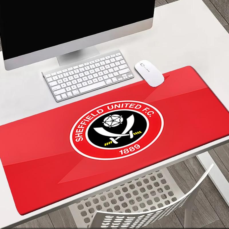 Sheffield Team Crest   Mouse Pad Office Desk Mat, Gaming Mouse Pad Mousepad, Keyboard pad,Heavy-Duty Non-Slip Rubber Backing, Gift