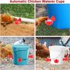 Automatic Drinking Bowl for Poultry and Birds.