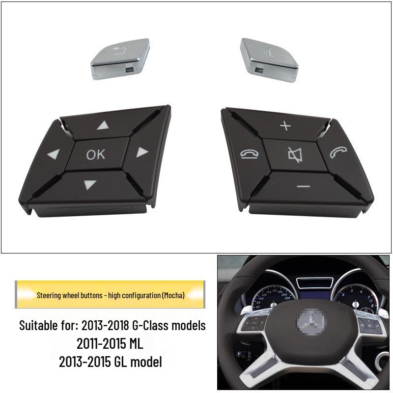 Mercedes-Benz W166 Multifunction Steering Wheel Button for G-Class, ML, GL