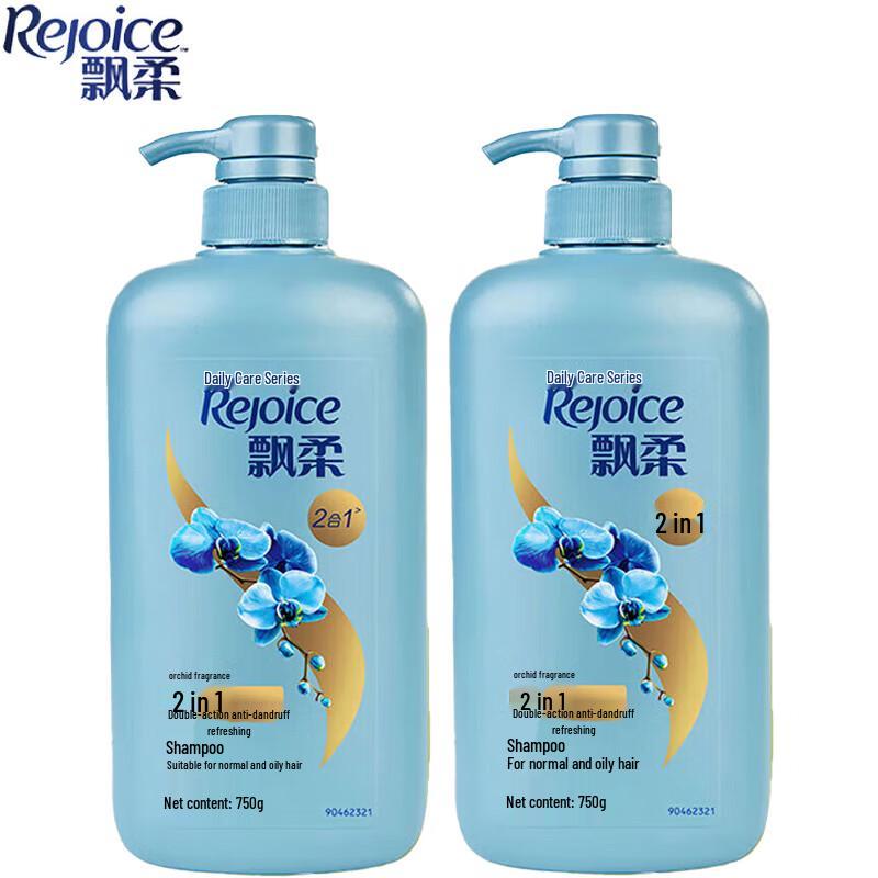 Rejoice Ежедневный уход Двойной эффект Шампунь от перхоти Освежающий Семейная упаковка