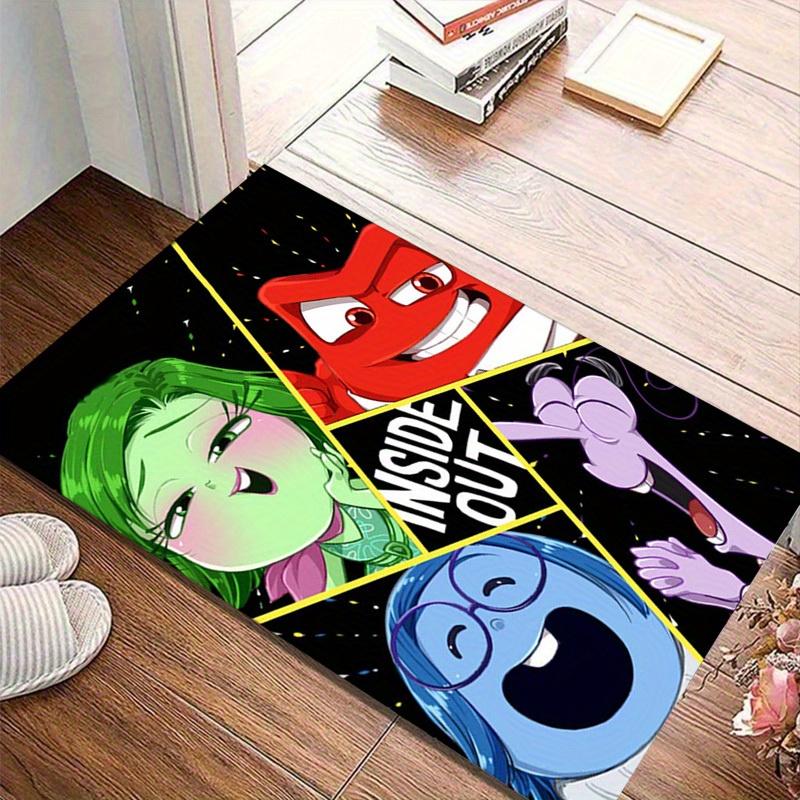 

1pc Cute Cartoon Character Rug for Home Office Chair Decoration Outdoor Gift - Inside Out Theme Matz4114 60cm by 90cm