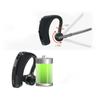 Bluetooth Business Stereo Headphone Wireless Hands-free Mic Headset with Voice Control Noise Reduction Earphone Ear Hook Earbud