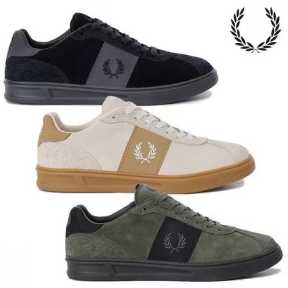 

Fred Perry Мужские замшевые кроссовки S Sfpm2438325 black (U73)/250