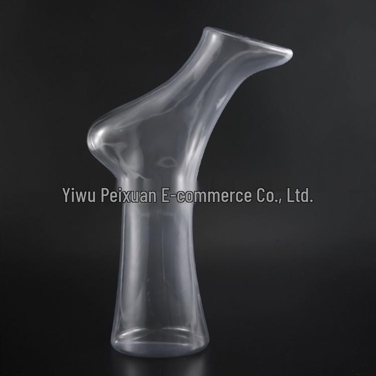 

Унисекс Магнитный Прозрачный ПВХ Форма для Ноги с Демонстрацией для Носков до Середины Икры и Коротких Носков