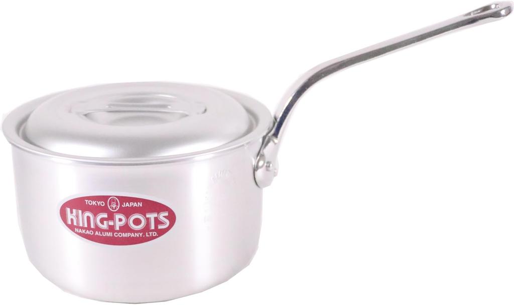 Nakao Aluminum Manufacturing King Deep Saucepan (with measuring scale) 18cm