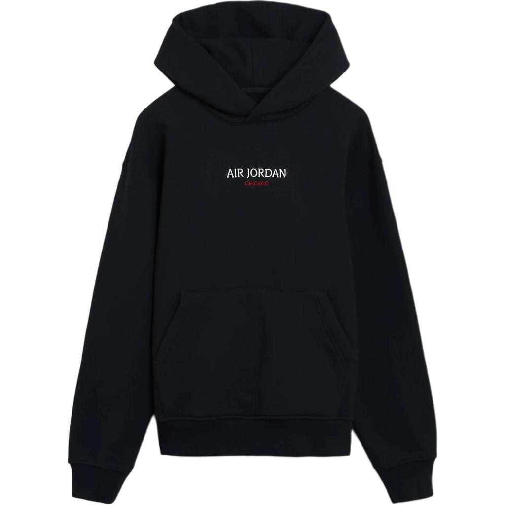 Jordan Letter Logo Hooded Long Sleeve Sweatshirt Men sweatshirt Black HF9289-010