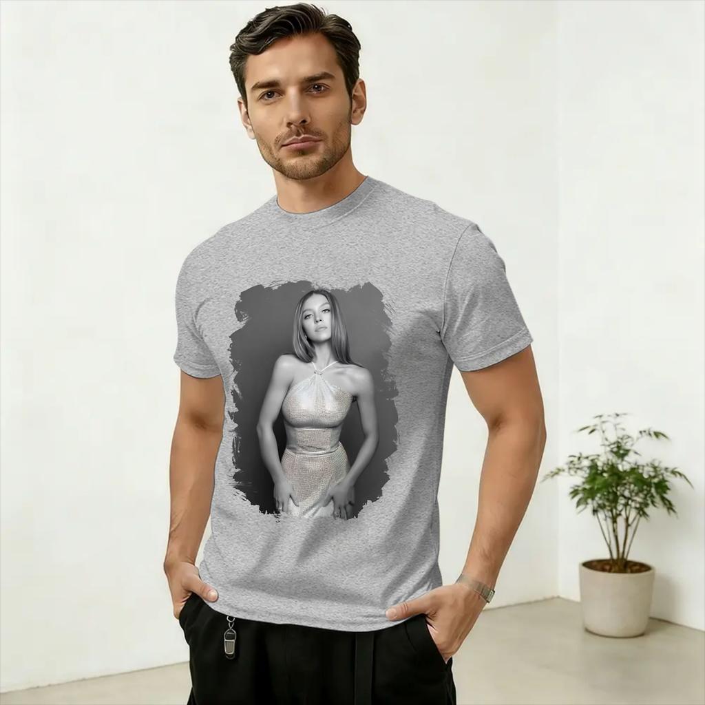 Streetwear T-Shirt Summer Sydney Sweeney Fashion T Shirts Cotton Tee Shirt for Unisex Y2K Funny Plus Size Short Sleeve Top Tees
