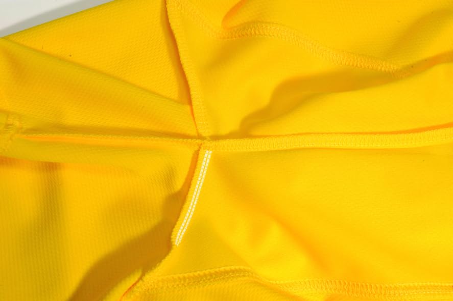 BURTLE Short Sleeve Polo Shirt 305 8 Yellow L Sweat Quick [Stretch, Absorbent, Drying, Deodorizing]
