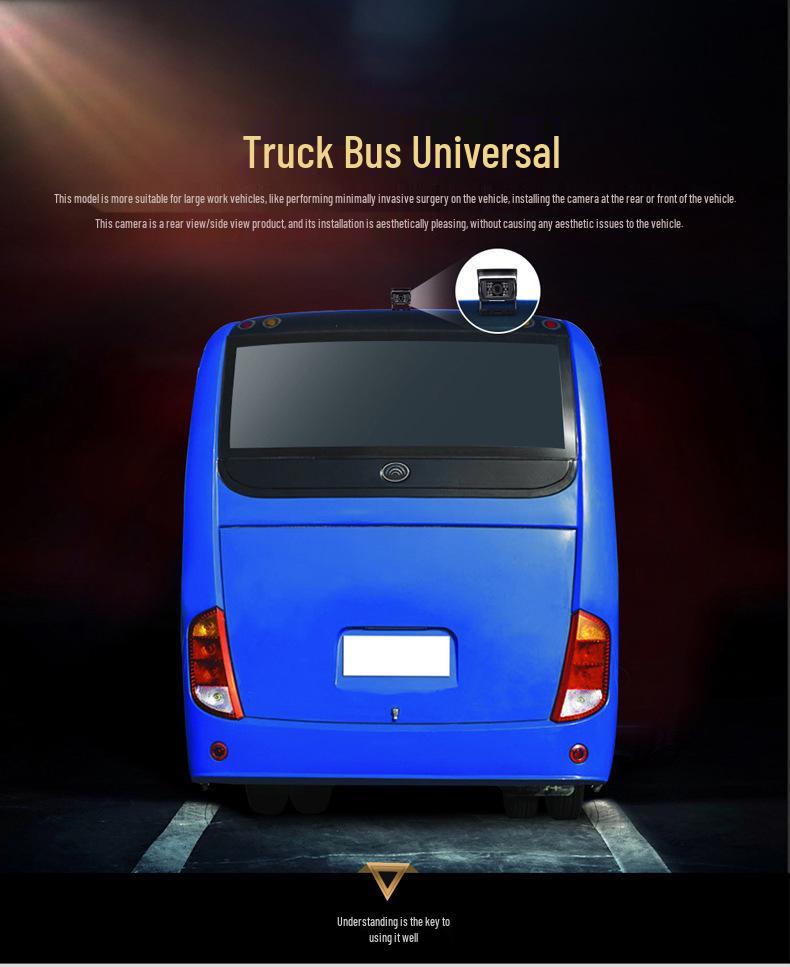 HD Night Vision AHD Waterproof Rear Camera for Pickup Trucks
