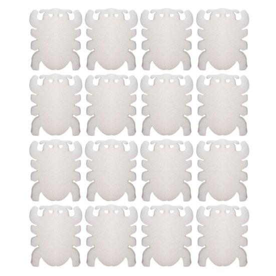 16Pcs Oil-absorbing Sponges Highly Absorption Compact Size Extra Soft Creative Shape Filter Cleaning Sponges Hot Tub Pool Cleaning Tool Pool Supplies