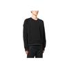 Y-3 FW22 Logo Print Crew Neck Long Sleeve Sweatshirt Men sweatshirt Black HM5036