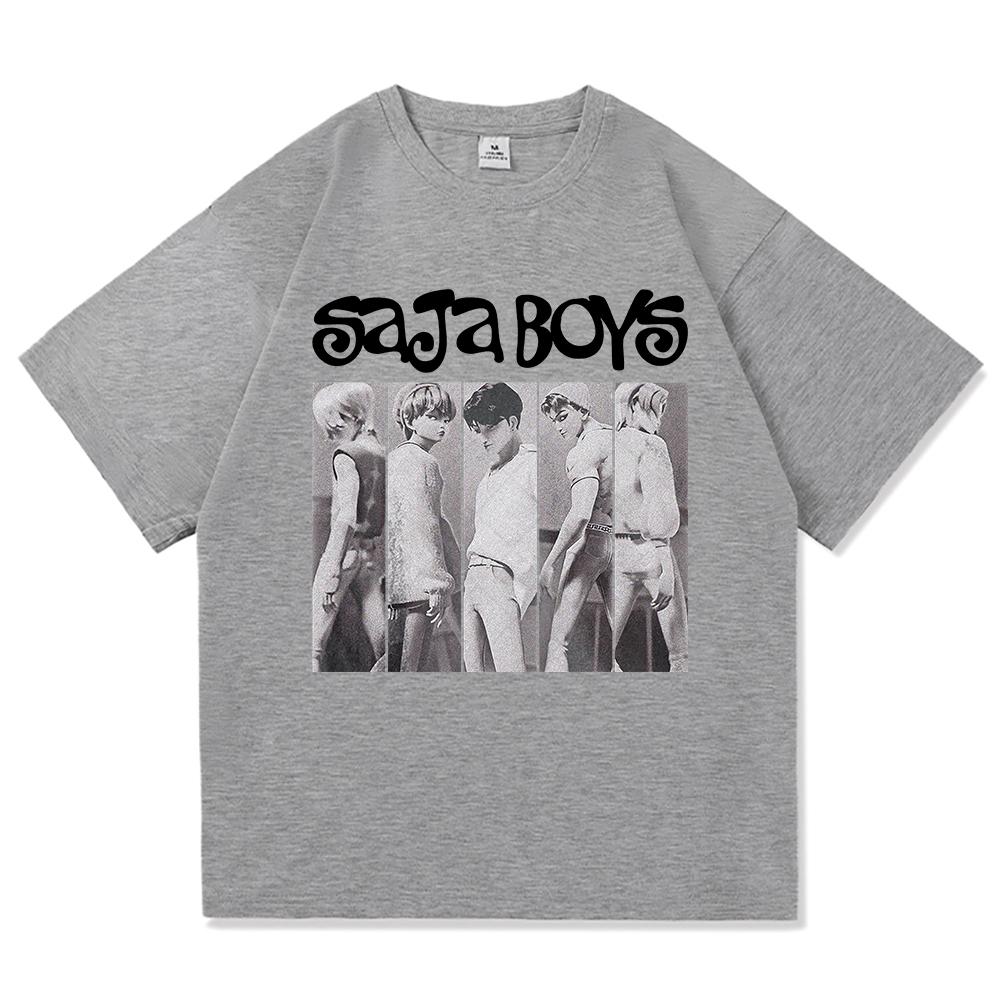 Girl Dinner Abby Jinu T Shirt 2025 Anime Demon Hunters Saja Boys Men/women Clothing Vintage Harajuku High Quality Cotton Tshirts