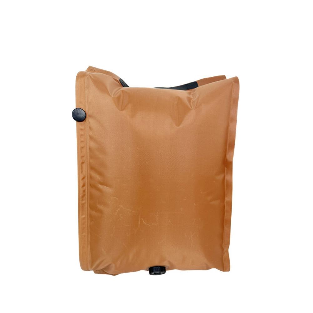Reusable Vacuum Compression Bag Waterproof Luggage Vacuum Storage Bag  Backpack 17L оранжевый