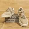 Fashion Suede Leather Men's Sneakers New Trend Casual Shoes Leisure Male Skateboard Footwear Non-slip Vulcanized Shoes Driving Trainers