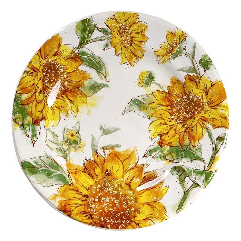 Pastoral 10.6-inch Steak Ceramic 8-inch party setting