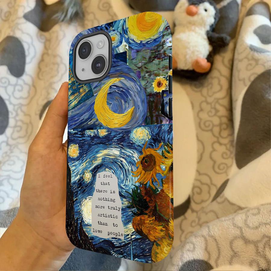 Van Gogh Starry Sunflowers Phone Case for Xiaomi Redmi Note 14 4G 14 Pro Plus 5G Soft Cover Capa