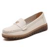 Pennyloafer aus PU-Leder für Damen, klassische Mokassins, lässig, zum Reinschlüpfen, bequem, leicht, zum Gehen, Fahren, Bootfahren, Loafer-Schuhe für Damen