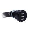 Combination Cabinet Cam Lock   3 Digit Password Mechanical Cabinet Lock for Drawer Mailbox  