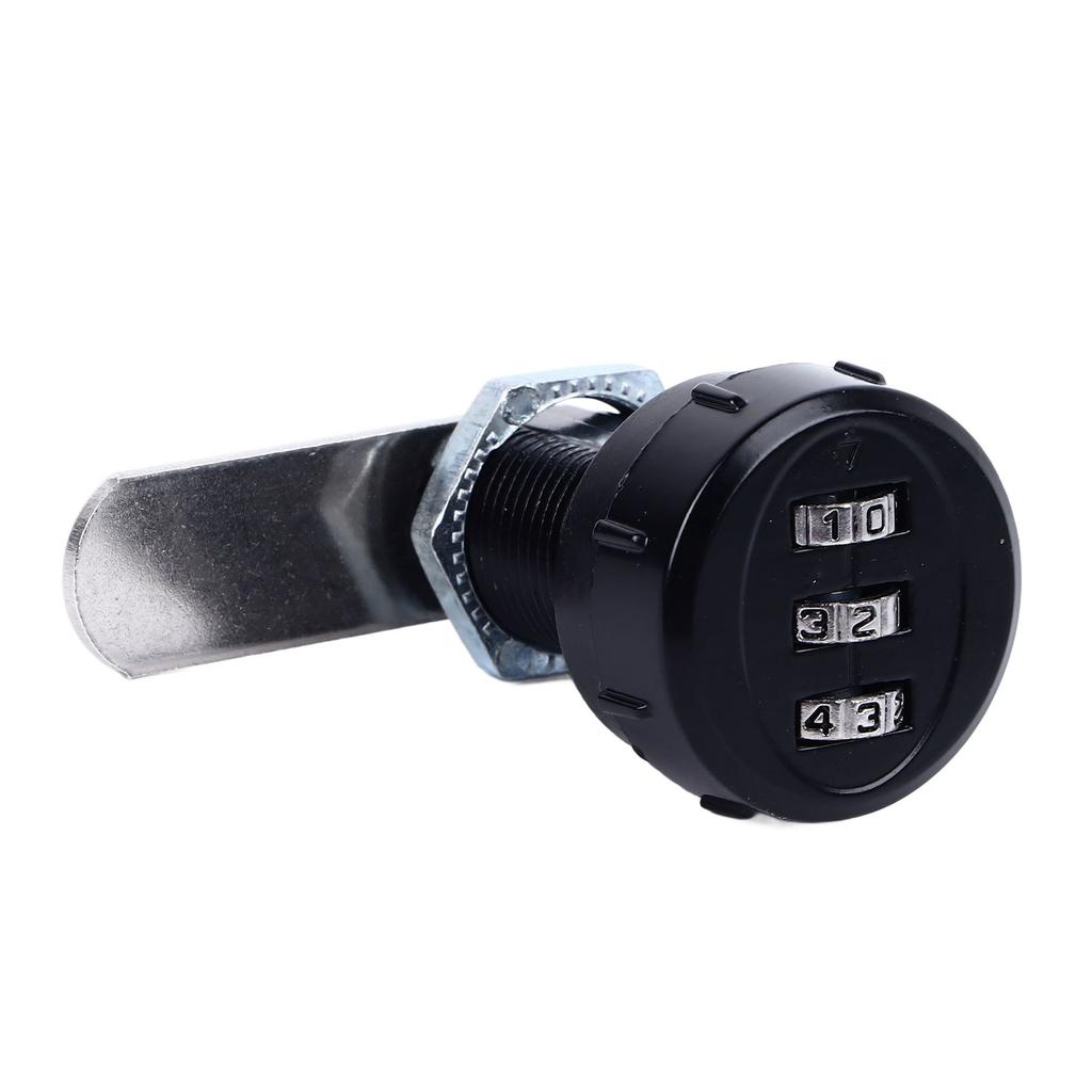 Combination Cabinet Cam Lock   3 Digit Password Mechanical Cabinet Lock for Drawer Mailbox  