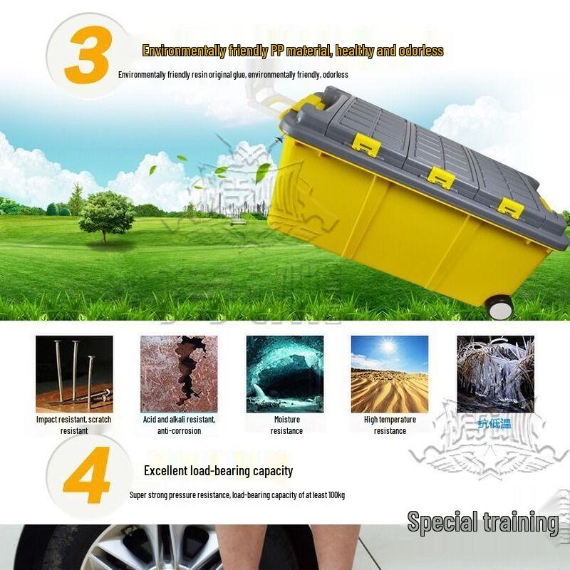 Plastic Car Trunk Organizer Box