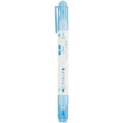 

Clover Water-based Chaco Pen Twin Thin/Thick Blue 24-431