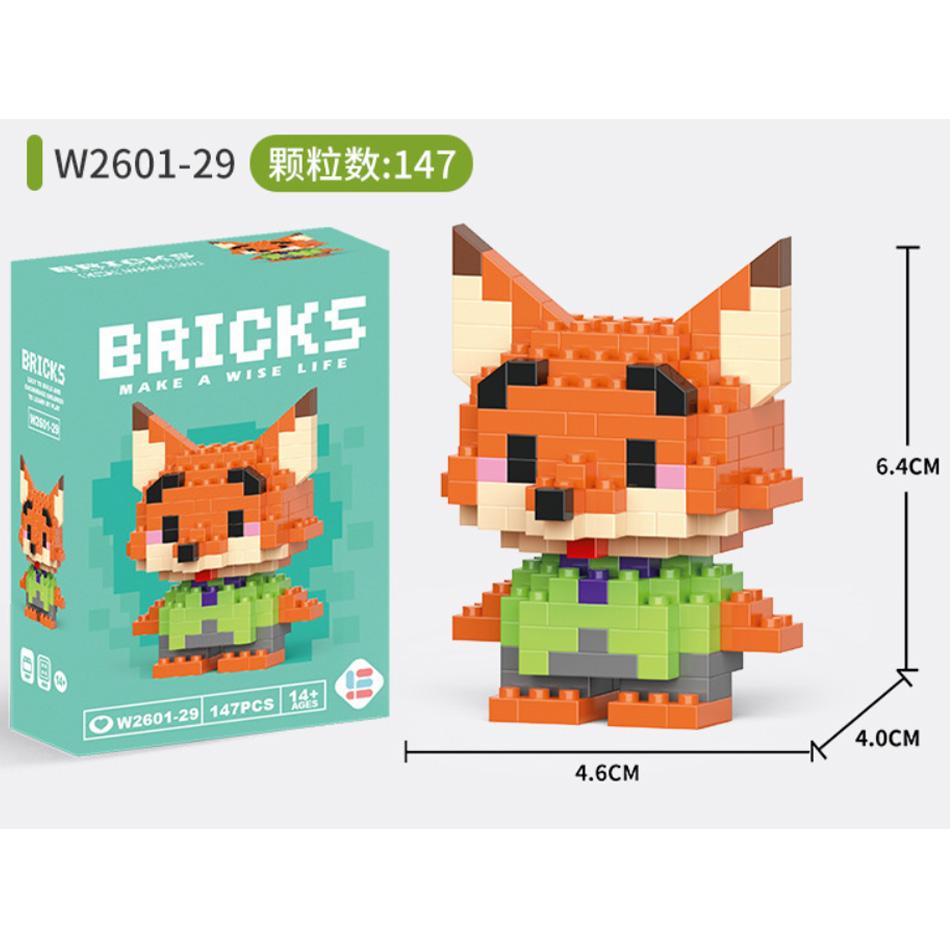 Stitch Toys Building Blocks  Pikechu lega Anime Cartoon Character Model Building Blocks Toy for children Gift