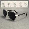Sunglasses Men Metail Frame Quality Sun Glasses Brand Design Male Glasses Fishing Driving Goggles