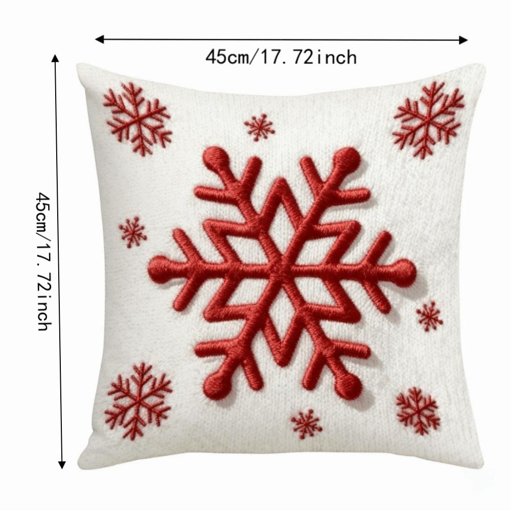 2D Printed Christmas Pillow Covers Tree Snowman Pillow Cover Party Supplies Xmas Pillowslip Sofa