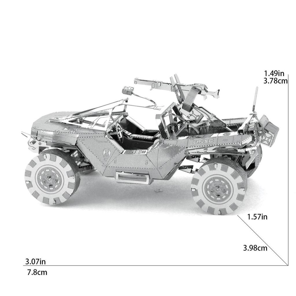 Puzzle Métal 3D pour Adultes: Kit de Modèle d'Ingénierie Automobile DIY