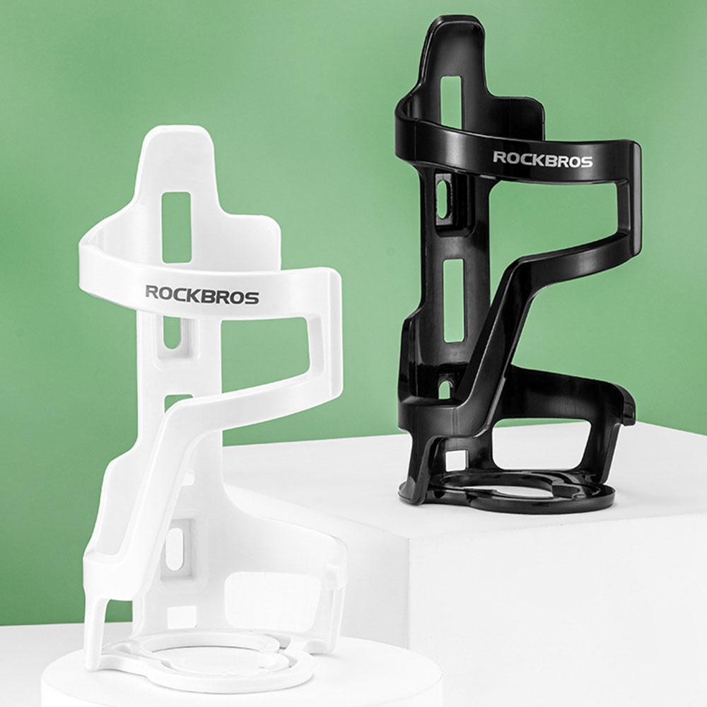 ROCKBROS PP5 Cycling Water Bottle with Water Bottle Holder MTB Road Bike Squeeze Water Spray Bottle Mount Cycling Cup Holder